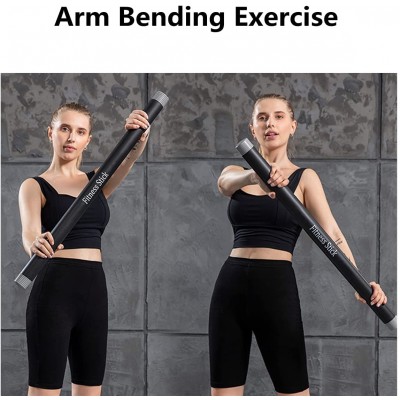 Μπάρα Εκγύμνασης Σώματος Fitness Exercise Bar με Μπάλες Βαρύτητας για Ποικιλία Ασκήσεων